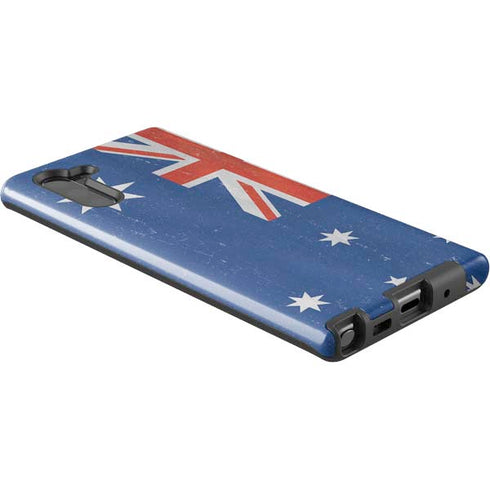 Australia Flag Distressed Galaxy Note 10 Pro Case